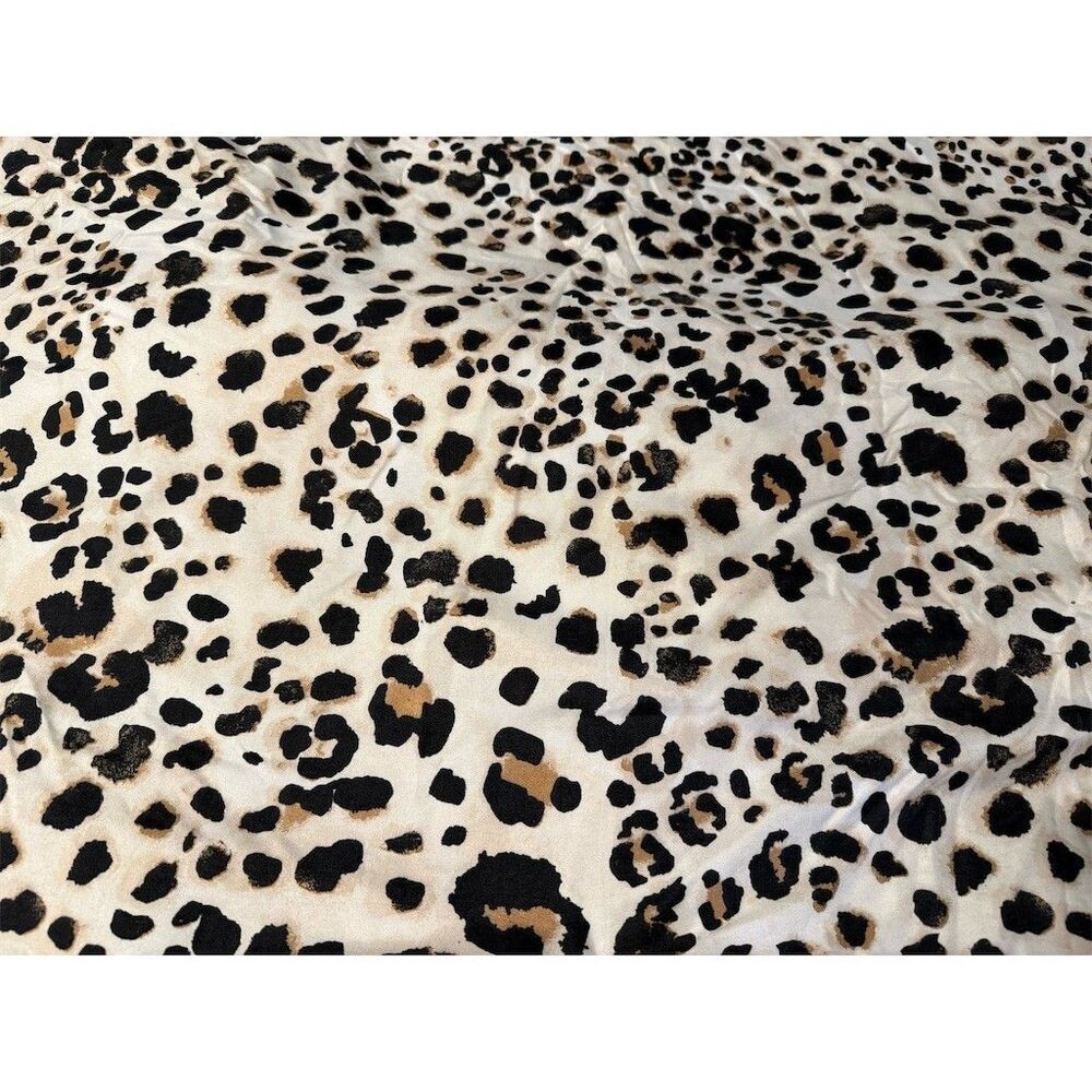 Betsy Johnson Comforter Set Queen Leopard Print Reversible w/ 2 Shams - Picture 12 of 13